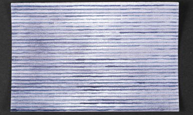 Claudia Heinicke Ohne Titel (Der verlorene Blick), 2016 Studienblatt Graphit und Aquarellfarbe auf Aquarellkarton 16,3 x 24,5 cm
